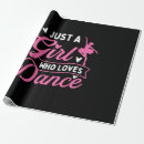 Search for dancer wrapping paper Girls