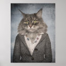 Search for cat in clothes posters Cute