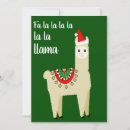 Search for llama christmas cards Modern