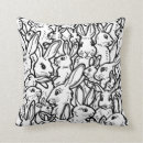 Search for black rabbit cushions Cute