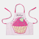Search for pink cupcake aprons Girl