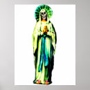 Search for santa muerte posters Skull