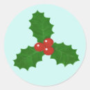 Search for holly leaf stickers Winter