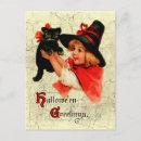 Search for first halloween postcards Vintage