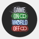 Search for best gamer in the world stickers Arcade