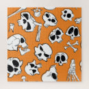 Search for human bones puzzles Halloween