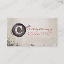 Search for casting business cards Chef