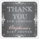 Search for chalkboard thank you stickers Pink