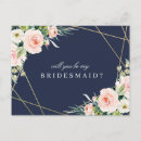 Search for navy blue bridesmaid cards Bridal shower