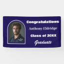 Search for navy blue graduation banners Minimalist