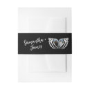 Search for halloween wedding invitation belly bands Hallowedding