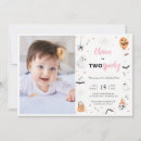 Search for pink halloween birthday invitations Baby girl