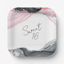 Search for sweet 16 plates Black