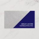 Search for blue and silver business cards Modern