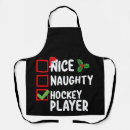 Search for naughty or nice aprons Xmas