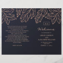 Search for navy wedding programs Classic