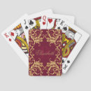 Search for damask playing cards Dark
