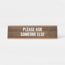 Search for funny sayings name plates Joke