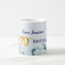 Search for 70th birthday mugs Celebration