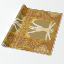 Search for renaissance wrapping paper Golden
