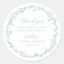 Search for dusty blue wedding stickers Elegant