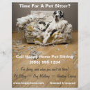 Search for dog flyers Pet sitter