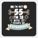 Search for 55 birthday stickers Retro