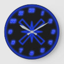 Search for blue neon clocks Bright
