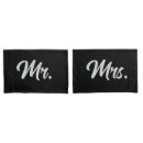 Search for for couples pillowcases Black and white