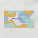 Search for light blue business cards Minimalist