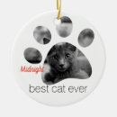 Search for animal lover christmas tree decorations Kitty