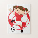 Search for soccer ball puzzles White