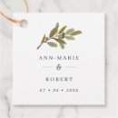 Search for olive branch wedding favour tags Elegant