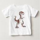 Search for tyrannosaurus baby clothes Watercolor