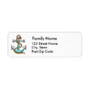 Search for nautical rope return address labels Boat