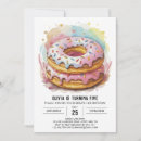Search for doughnut birthday invitations Children