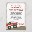 Search for monster trucks invitations Cute