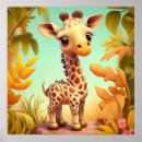 Search for cartoon giraffe art Jungle