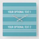 Search for turquoise clocks Geometric