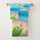 Search for palm tree bath towels Paradise