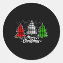 Search for red white plaid stickers Xmas