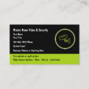 Search for security camera business cards Video