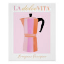 Search for italian coffee posters La dolce vita