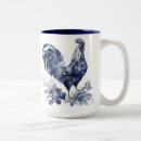 Search for blue rooster mugs Country