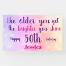 Search for purple 50th birthday party decor Sparkle