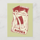 Search for library books postcards I love books