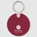 Search for red classic key rings Burgundy