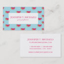 Search for watermelon business cards Cute