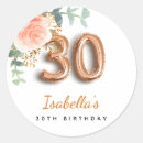 Search for number 30 stickers For her