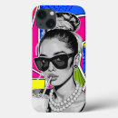 Search for black white pop art iphone cases Vintage